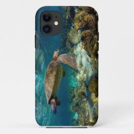 Capa Para iPhone Da Case-Mate Ilhas Galápagos, uma tartaruga marinha verde