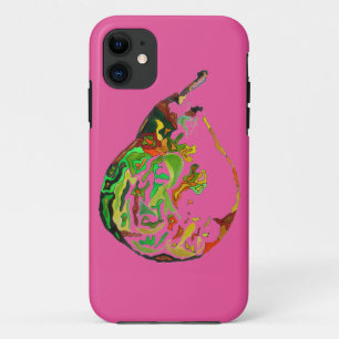 Capa Para iPhone Da Case-Mate Ilustração de pop de de fruta de pintura de pera