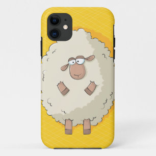 Capa Para iPhone Da Case-Mate Ilustração de uma ovelha gigante engraçada e fo