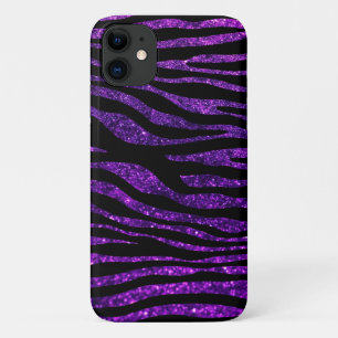 Capa Para iPhone Da Case-Mate Impressão Animal, Bandas-Zebra, Largura - Roxo