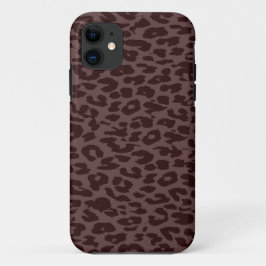 Capa Para iPhone Da Case-Mate Impressão animal vindimada do leopardo (castanho e