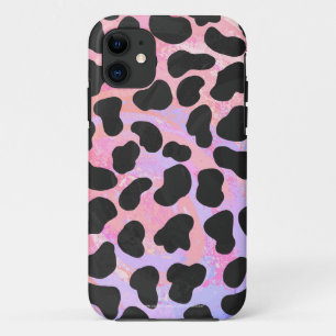 Capa Para iPhone Da Case-Mate Impressão de cor-de-rosa e preto Dalmáticos