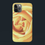 Capa Para iPhone Da Case-Mate Impressão de rosa amarela<br><div class="desc">Cor de rosa macia,  amarela-manteiga,  com uma imagem sombreada e texturizada derivada de uma fotografia,  alterada e melhorada</div>