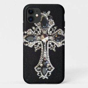 CAPA PARA iPhone DA Case-Mate IMPRESSÃO DE VELVET NEGRO CRISTAL