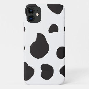 Capa Para iPhone Da Case-Mate Impressão, Padrão De Vaca, Pontos De Vaca, Preto E