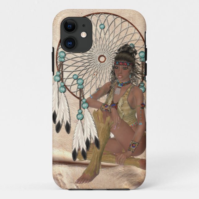 Capa Para iPhone Da Case-Mate Índio americano (Verso)