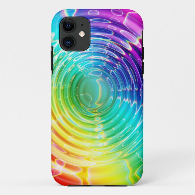 Capa Para iPhone Da Case-Mate Inquietação do arco-íris (Verso)