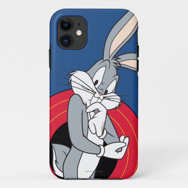 Capa Para iPhone Da Case-Mate INSETOS BUNNY™ através de Rings LOONEY TUNES™ (Verso)
