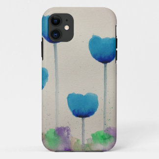Capa Para iPhone Da Case-Mate iPhone 5/5s/5c da tulipa azul