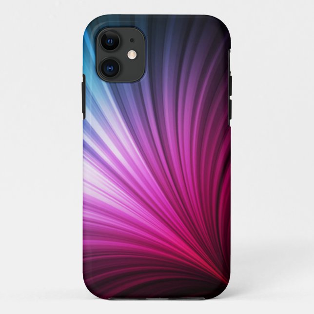 Capa Para iPhone Da Case-Mate iPhone 5/5S Case/Purple e Blue Abstrato (Verso)