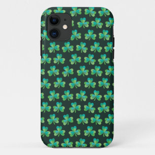 Capa Para iPhone Da Case-Mate iPhone 5/5S do preto do teste padrão do trevo mal