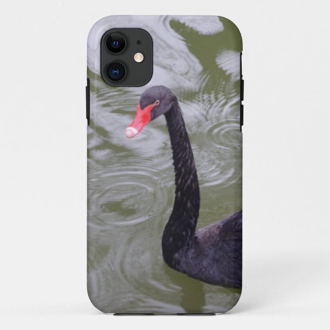 Capa Para iPhone Da Case-Mate iPhone 5/5S preto Swan, mal lá (Verso)