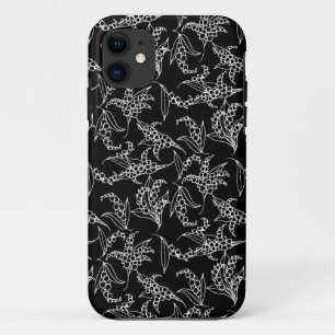 Capa Para iPhone Da Case-Mate iPhone 5/5s Xtreme Case Lily-of-the-Valley Black