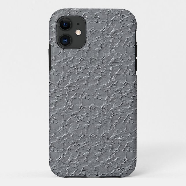 Capa Para iPhone Da Case-Mate iPhone 5 Case-Mate de Textura Prateada (Verso)