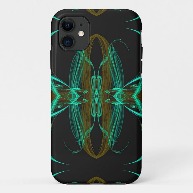 Capa Para iPhone Da Case-Mate iPhone 5 Fratural Verde - ID personalizada de gabi (Verso)
