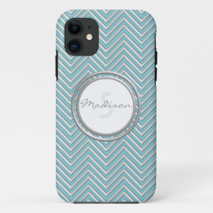 Capa Para iPhone Da Case-Mate IPhone 5 - Ziguezague moderno da listra do teste