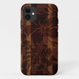 Capa Para iPhone Da Case-Mate iPhone de madeira da prancha do falso da praia de