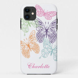 Capa Para iPhone Da Case-Mate iPhone de vibração 5Case-Mate das borboletas mal