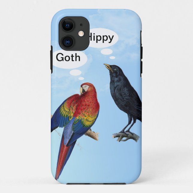 Capa Para iPhone Da Case-Mate Iphone engraçado do hippy do gótico 5 casos (Verso)