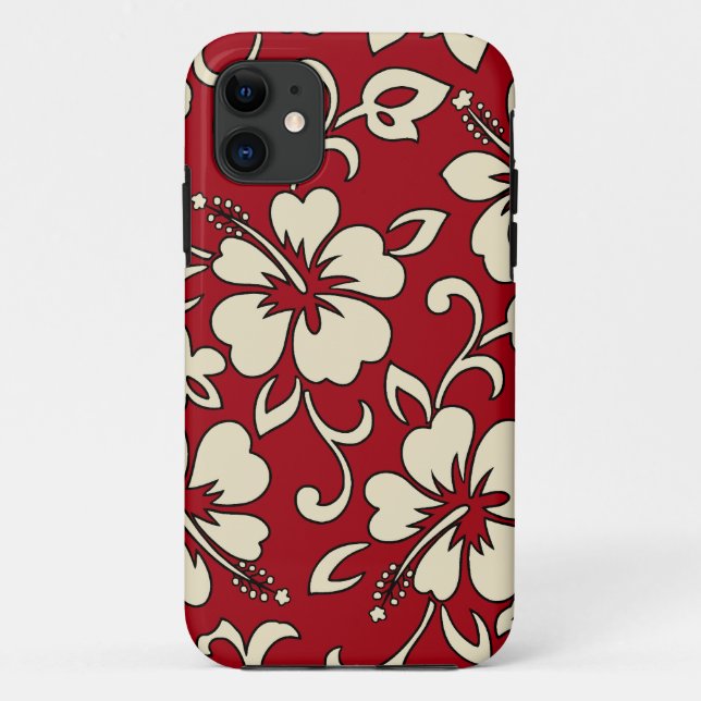 Capa Para iPhone Da Case-Mate iPhone havaiano do hibiscus de Malia 5 casos (Verso)