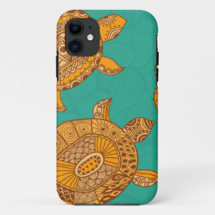 Capa Para iPhone Da Case-Mate iPhone tropical das tartarugas de mar do verão 5