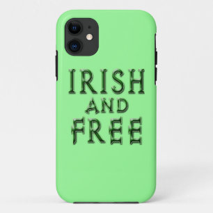 Capa Para iPhone Da Case-Mate IRLANDÊS e LIVRE para o dia de St Patrick