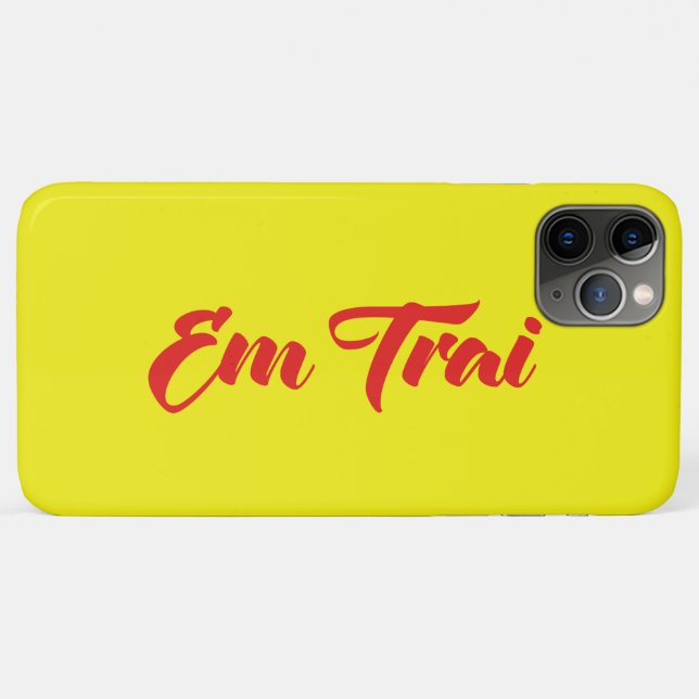 Capa Para iPhone Da Case-Mate Irmão Vietnamita (Jovem) - Em Trai ~ Tijng Viet (Verso (horizontal))