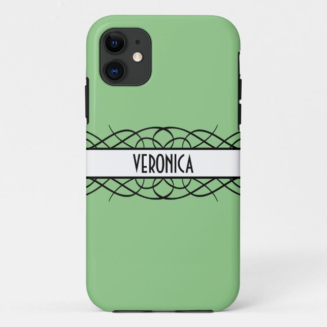 Capa Para iPhone Da Case-Mate Ivory Deco Flourish (Verso)
