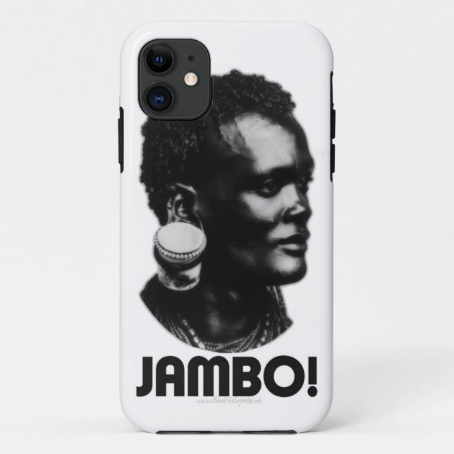 Capa Para iPhone Da Case-Mate JAMBO! Suaíli que cumprimenta (Verso)