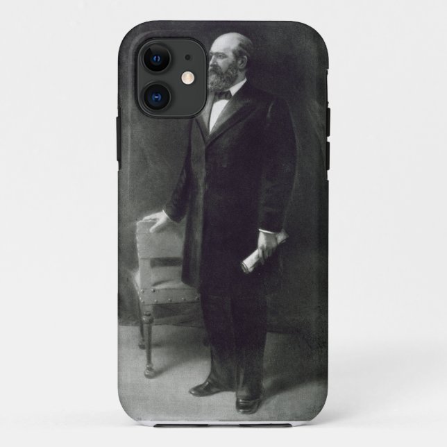 Capa Para iPhone Da Case-Mate James A. Garfield, 20o presidente da rua unida (Verso)