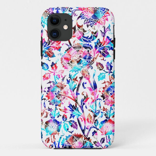 Capa Para iPhone Da Case-Mate Jardim floral antigo (Verso)