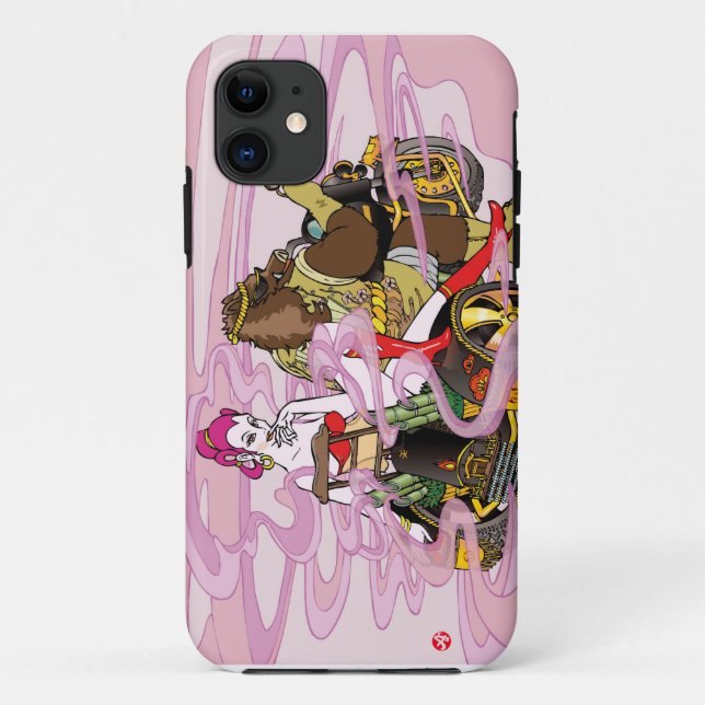 Capa Para iPhone Da Case-Mate Javali selvagem Trijes イ ノ ト ラ イ (Verso)