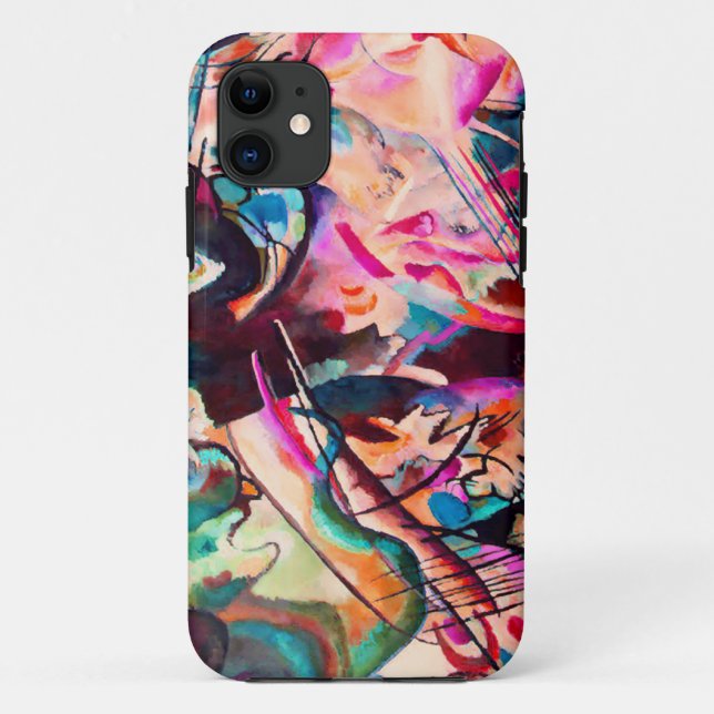 Capa Para iPhone Da Case-Mate Kandinsky 1913, Composição VI (Verso)