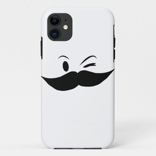 Capa Para iPhone Da Case-Mate Kinky Mustache (Verso)