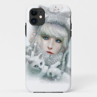 Capa Para iPhone Da Case-Mate Kitten Winter