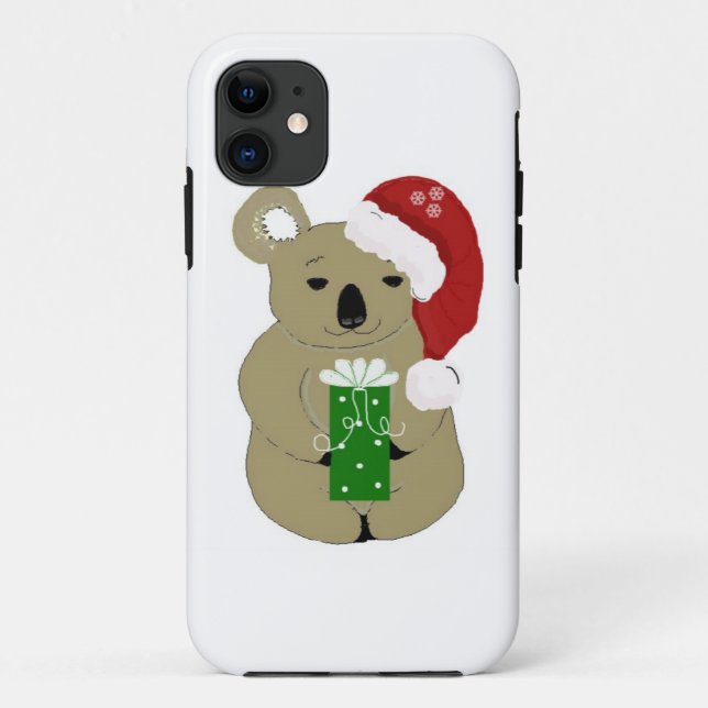 Capa Para iPhone Da Case-Mate Koala Bear Natal (Verso)