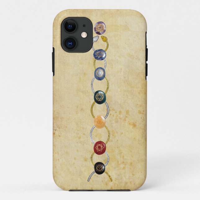 Capa Para iPhone Da Case-Mate Kundalini Chakras (Verso)