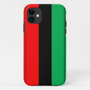 Capa Para iPhone Da Case-Mate Kwanzaa colore o teste padrão verde preto vermelh