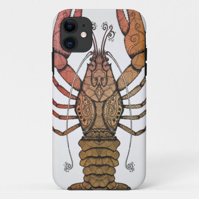 Capa Para iPhone Da Case-Mate Lagosta do estilo (Verso)