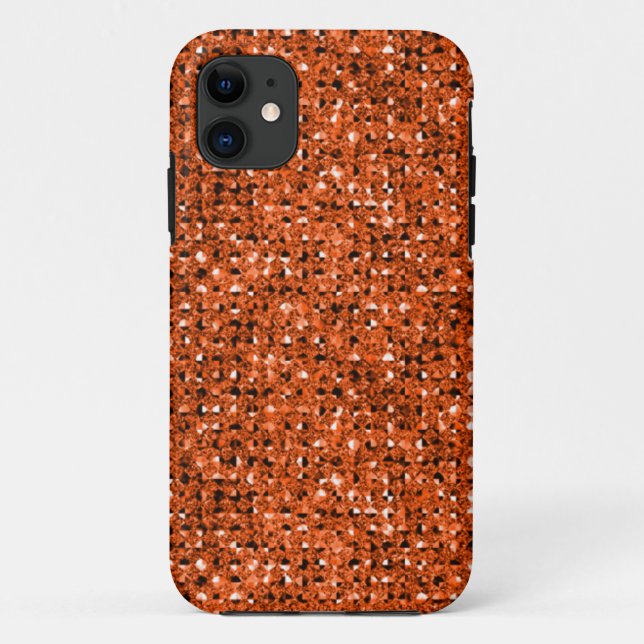 Capa Para iPhone Da Case-Mate Laranja Esparso (Verso)