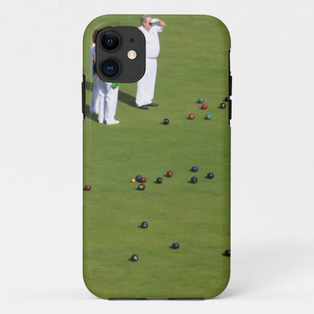Capa Para iPhone Da Case-Mate Lawn Bowls Inglaterra (Verso)