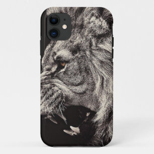 Capa Para iPhone Da Case-Mate Leão Masculino Zangado