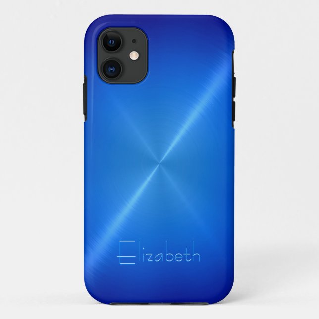 Capa Para iPhone Da Case-Mate Legal metal de aço brilhante (Verso)