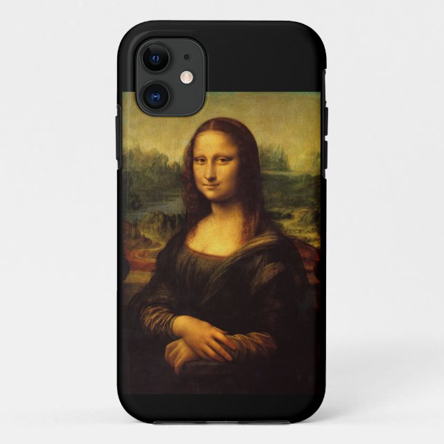 Capa Para iPhone Da Case-Mate Leonardo da Vinci, Mona Lisa (Verso)