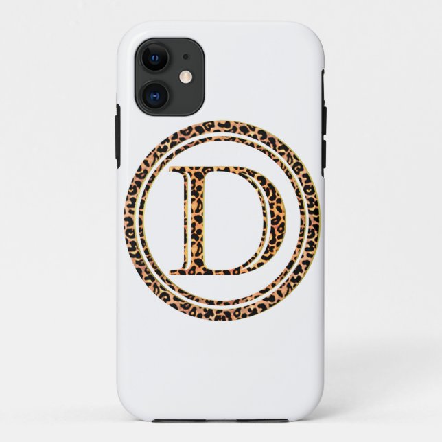 Capa Para iPhone Da Case-Mate leopardo D (Verso)