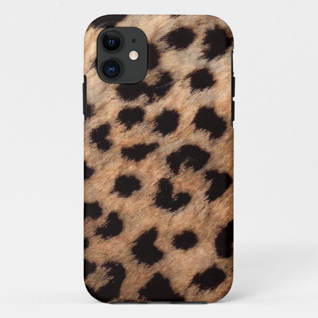 Capa Para iPhone Da Case-Mate Leopardo Guepardo Impressão Animal Feminino Modern (Verso)