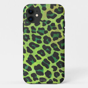 Capa Para iPhone Da Case-Mate Leopardo Negro e Impressão Verde