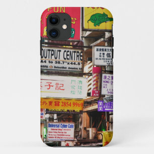 Capa Para iPhone Da Case-Mate Letreiros de néon nas ruas de Hong Kong
