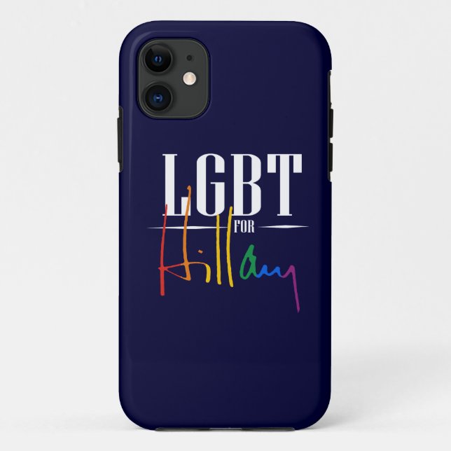 CAPA PARA iPhone DA Case-Mate LGBT PARA HILLARY (Verso)