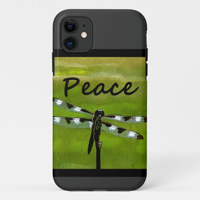 Capa Para iPhone Da Case-Mate Libélula da paz (Verso)